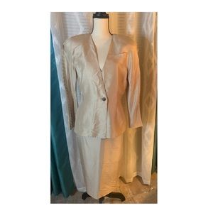 Vintage 1980’s Silk Business Suit Size 12